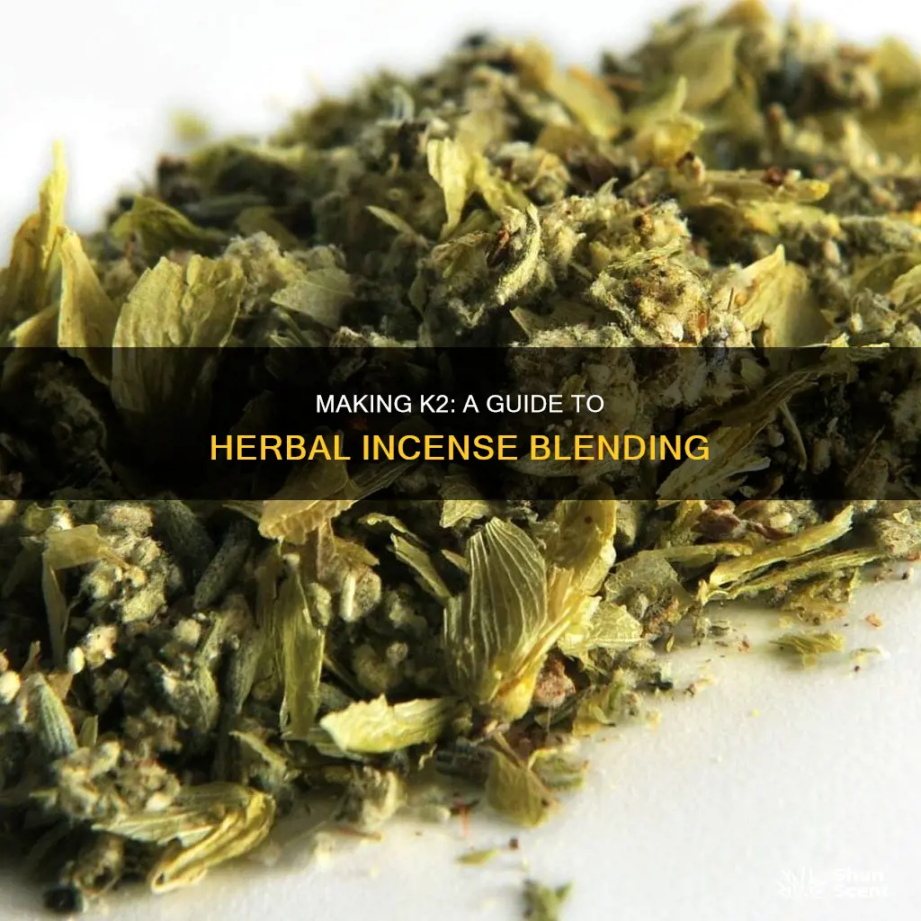 how do you make k2 herbal incense