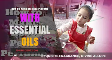 Creating Rose Perfume with Essential Oils at Home