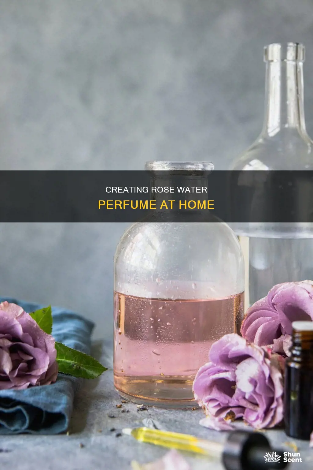 how do you make rose water perfume