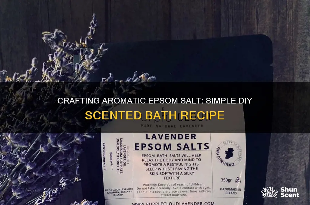 how do you make scented epsom salt