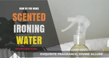Crafting Fragrant Ironing Water: Simple DIY Scented Solution Guide