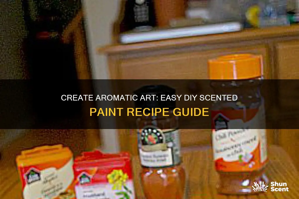 how do you make scented paint