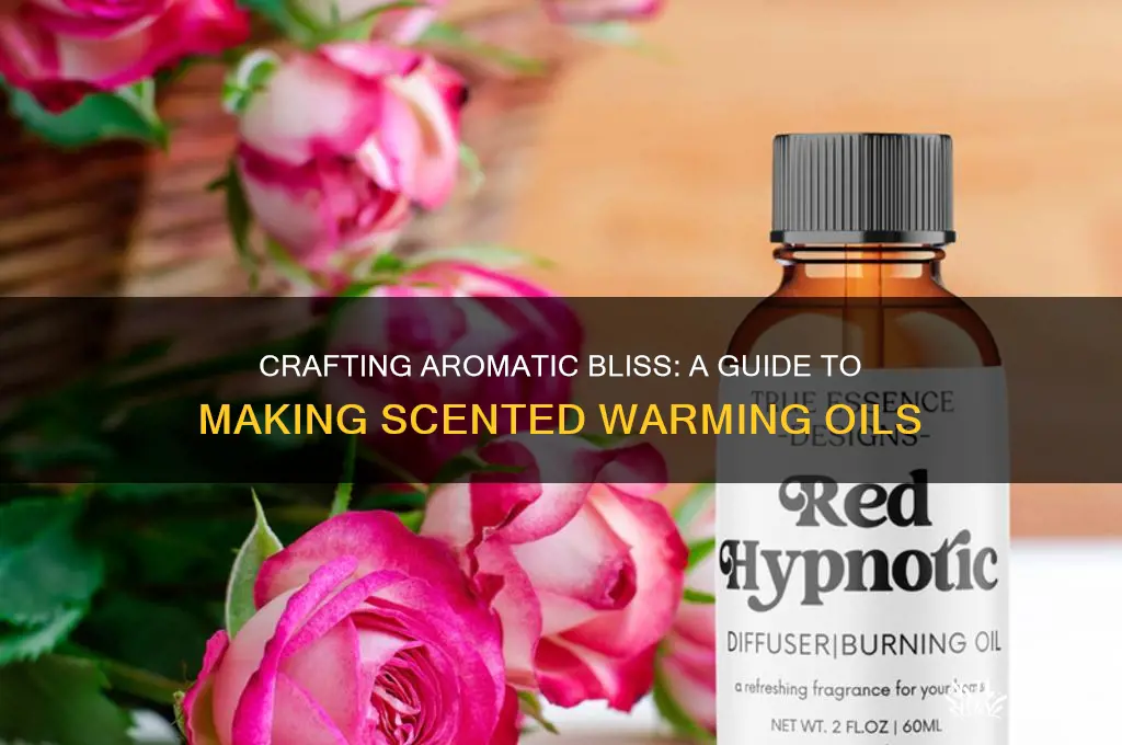 how do you make scented warming oils