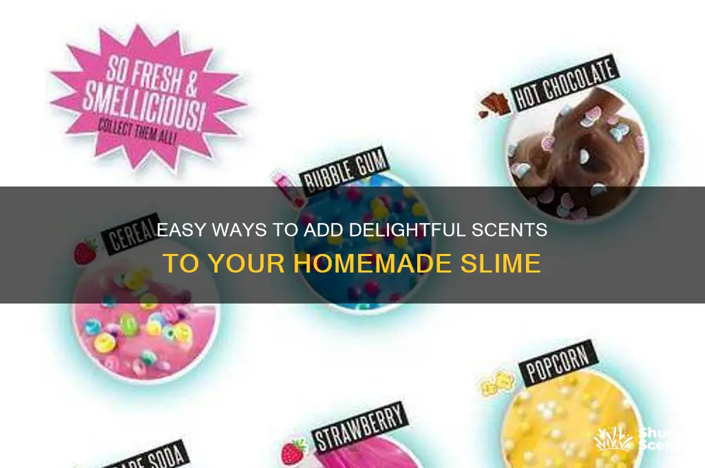 how do you make your slime scented