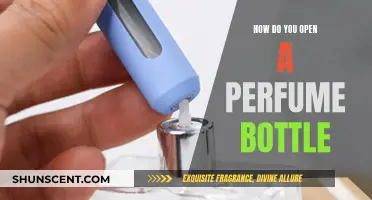 Unlocking Fragrance: Opening a Perfume Bottle