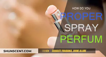 The Art of Spraying Perfume: A Guide to Mastering the Scent
