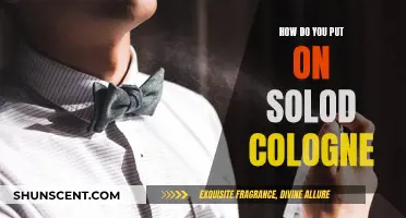 The Art of Applying Solid Cologne: A Guide