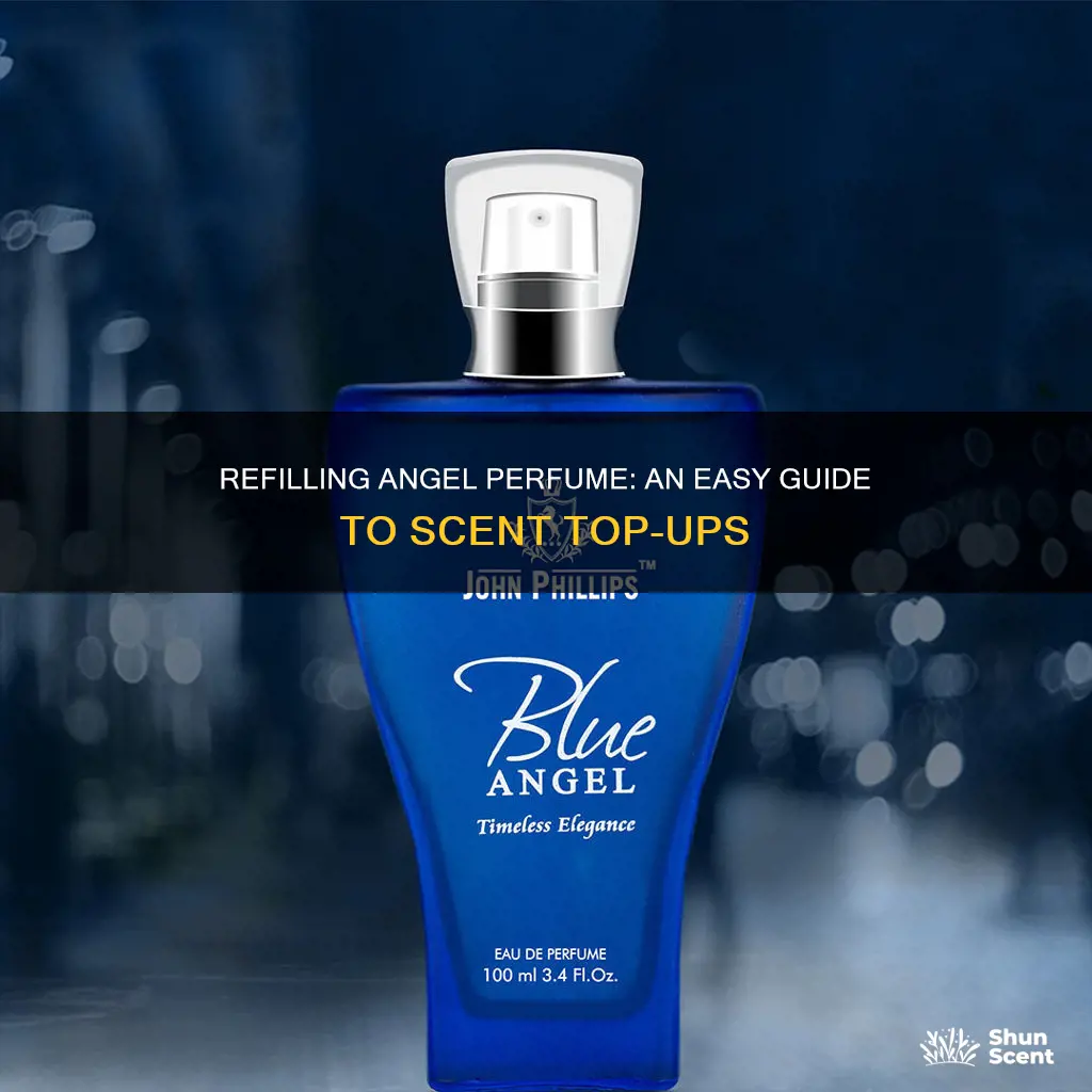 how do you refill angel perfume from walmar