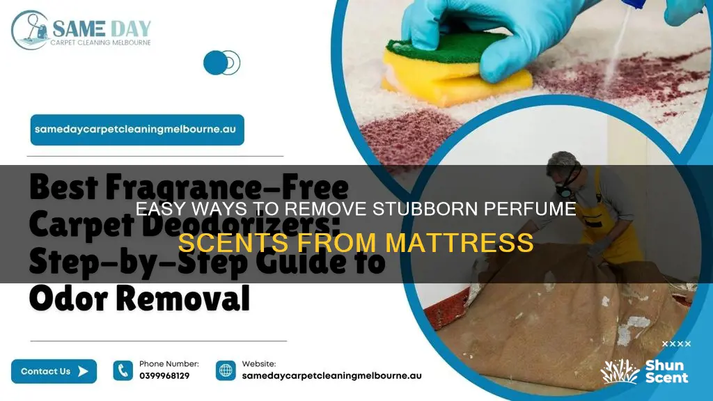 how do you remove perfume odors from a mattress