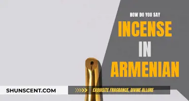 Incense in Armenian: What's the Right Translation?