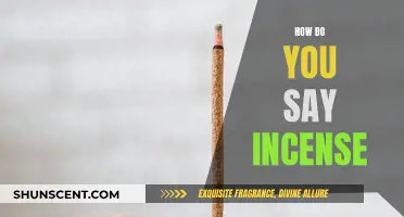 Incense Pronunciation: A Guide to Saying Incense Correctly