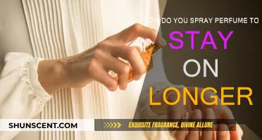 Spraying Perfume: Tips for Making the Scent Last Longer
