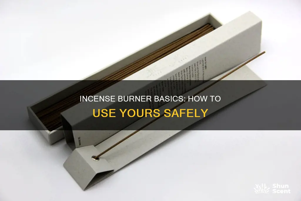 how do you use an incense burner