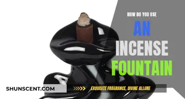 Using an Incense Fountain: A Step-by-Step Guide