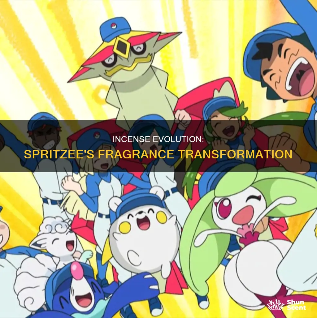 how do you use an incense to evolve spritzee