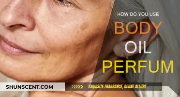 The Art of Applying Body Oil Perfume