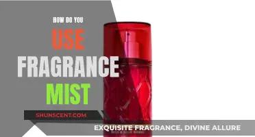 The Art of Fragrance Mist: A Guide to Usage