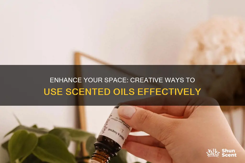 how do you use scented oils