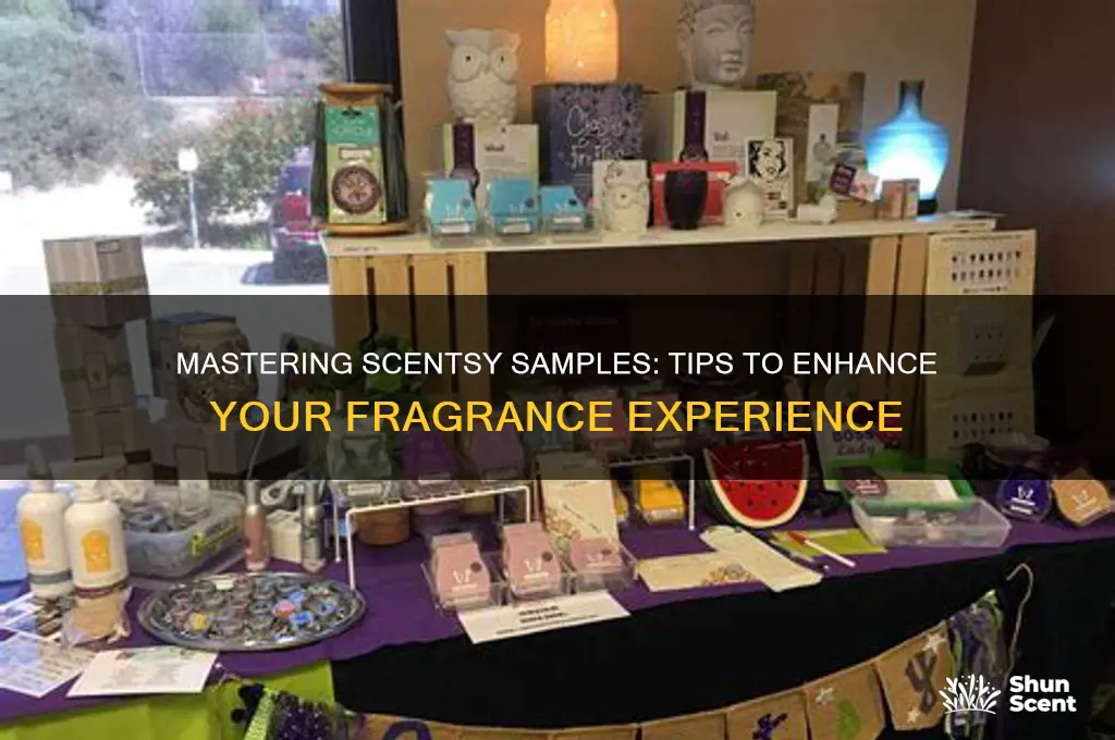 how do you use scentsy sample scents