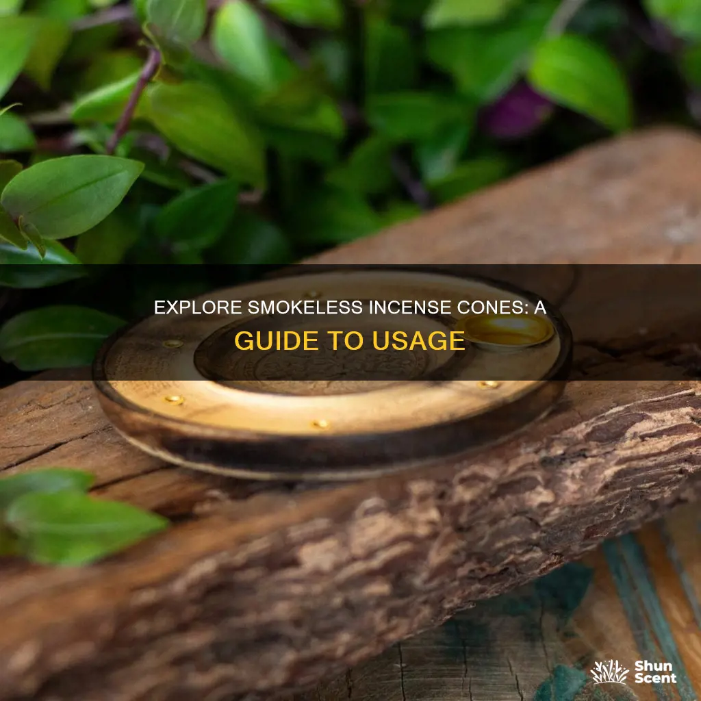 how do you use smokeless incense cones