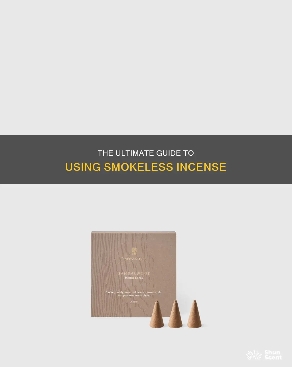 how do you use smokeless incense