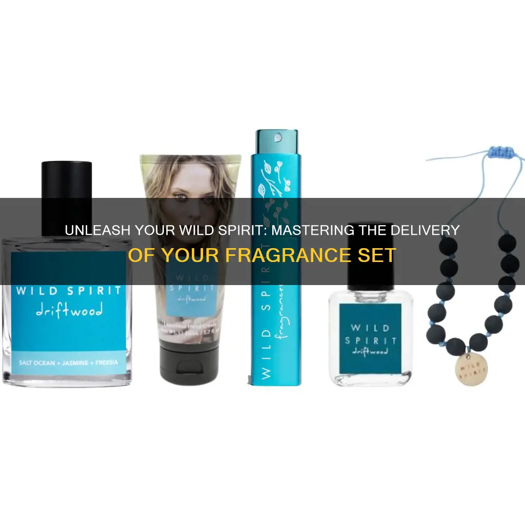 how do you use wild spirit fragrance diacivery set