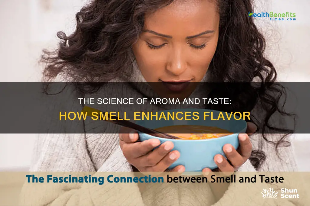 how does aroma affect taste