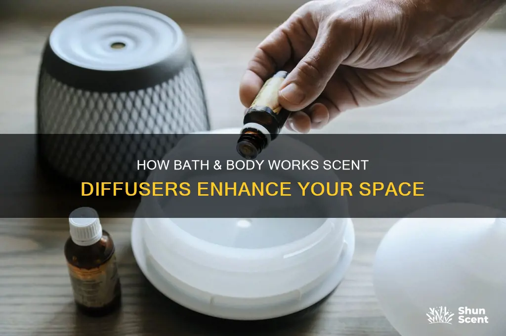 how does bath and body works scent diffuser work