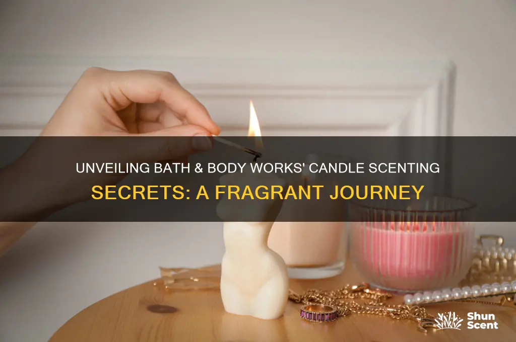 how does bath and body works scent their candles