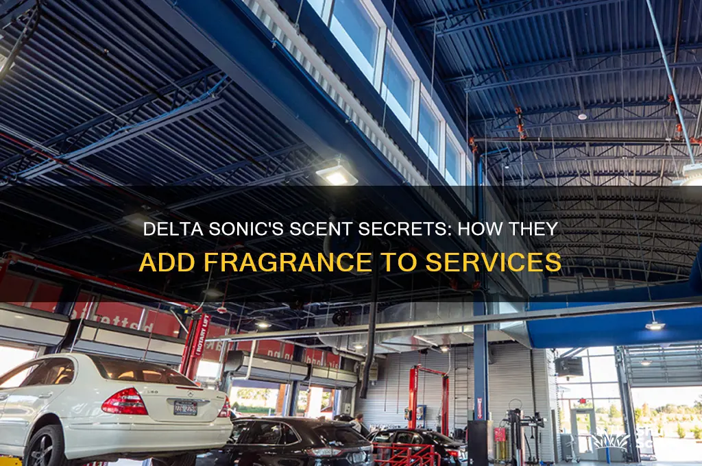 how does delta sonic add scent