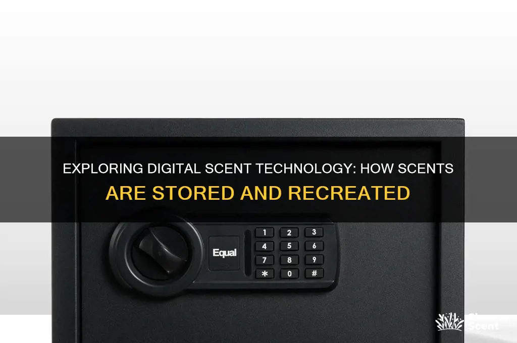 how does digital scent technology store