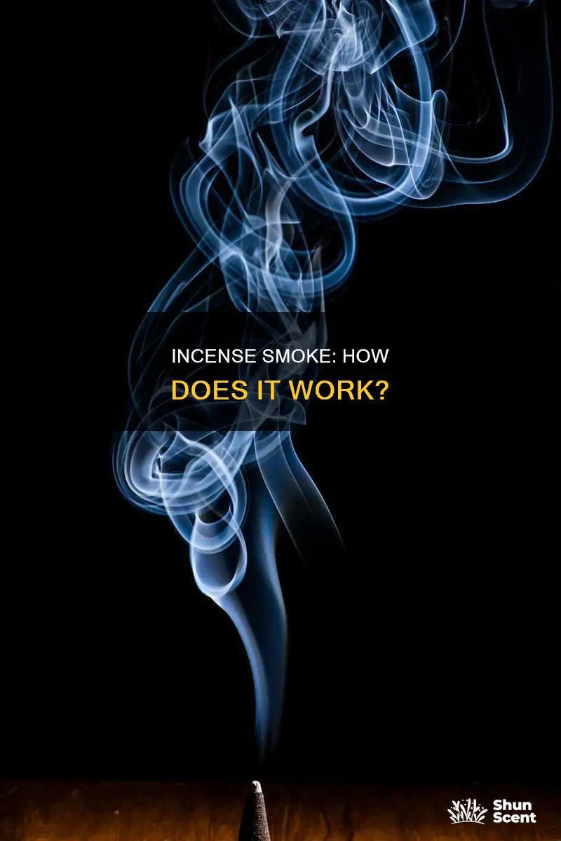 how does incense smoke work