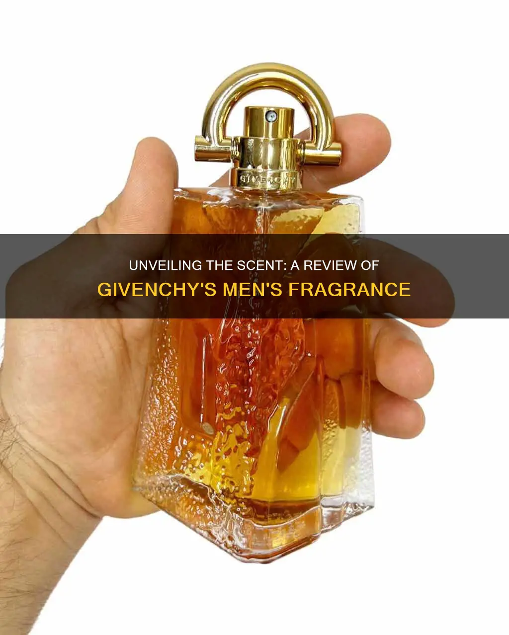 how does mens givenchy fragrance smell