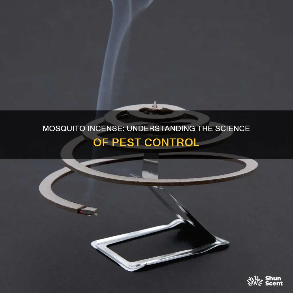 how does mosquito incense work