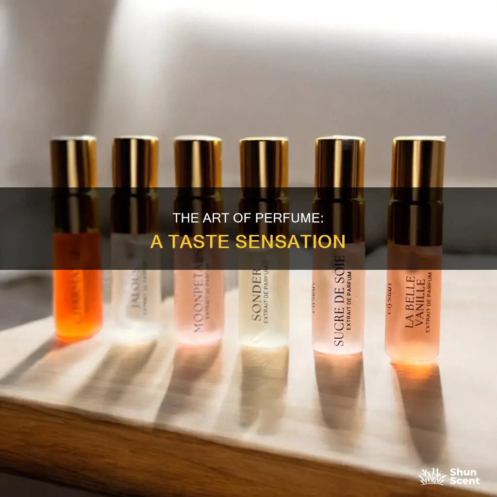 how does perfume taste