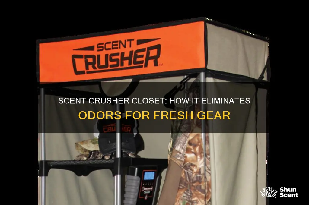 how does scent crusher closet work
