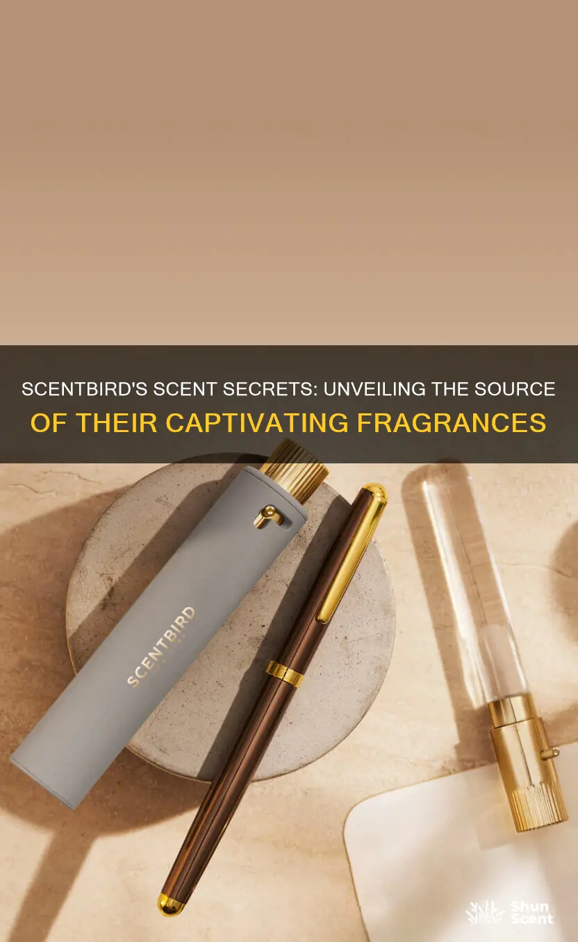 how does scentbird get their fragrances