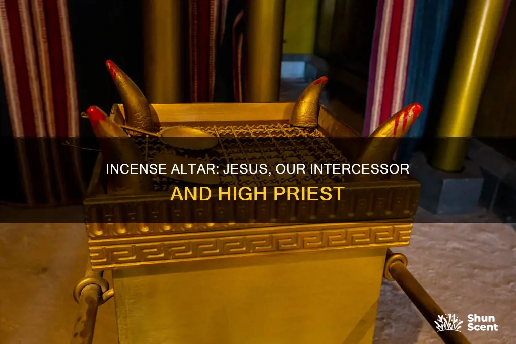 how does the altar of incense point to jesus