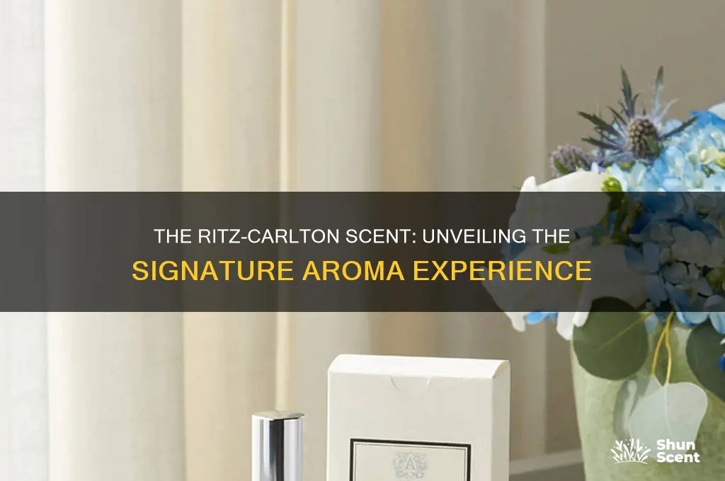 how does the ritz carlton scent