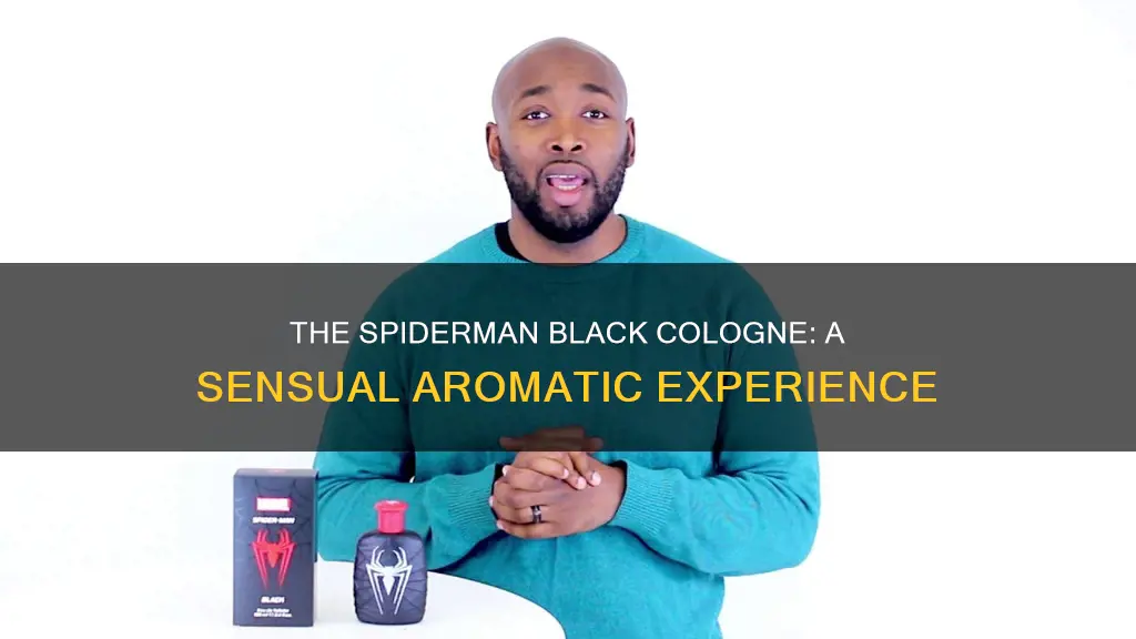 how does the spiderman black cologne smells