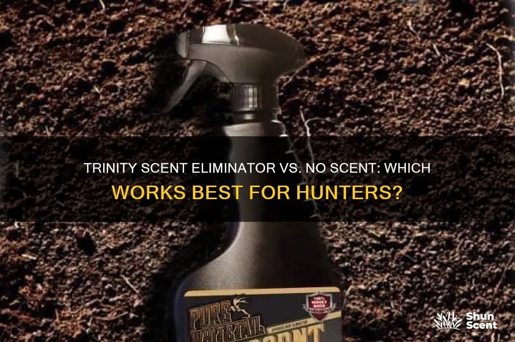 how does trinity scent eliminator compare to no scent