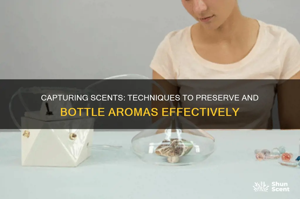 how doyou capture scent