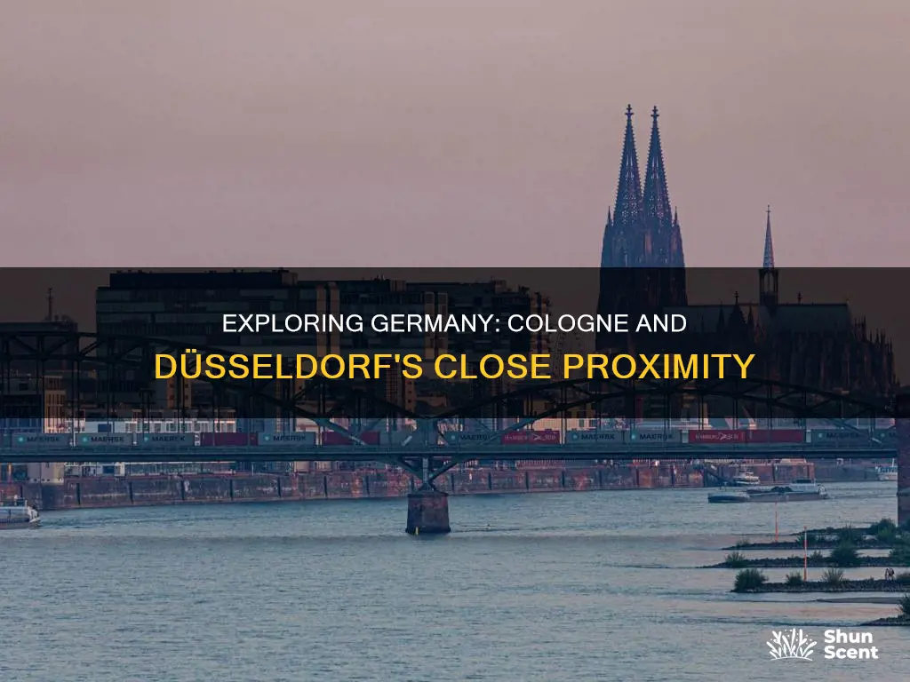 how far away is cologne from dusseldorf