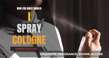 The Art of Spraying Cologne: Finding the Perfect Distance