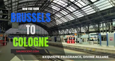 Exploring Europe: Brussels to Cologne Distance Revealed