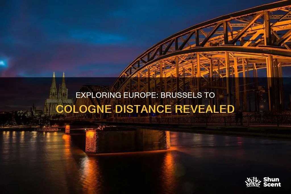 how far from brussels to cologne