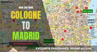 Exploring the Distance: Cologne to Madrid