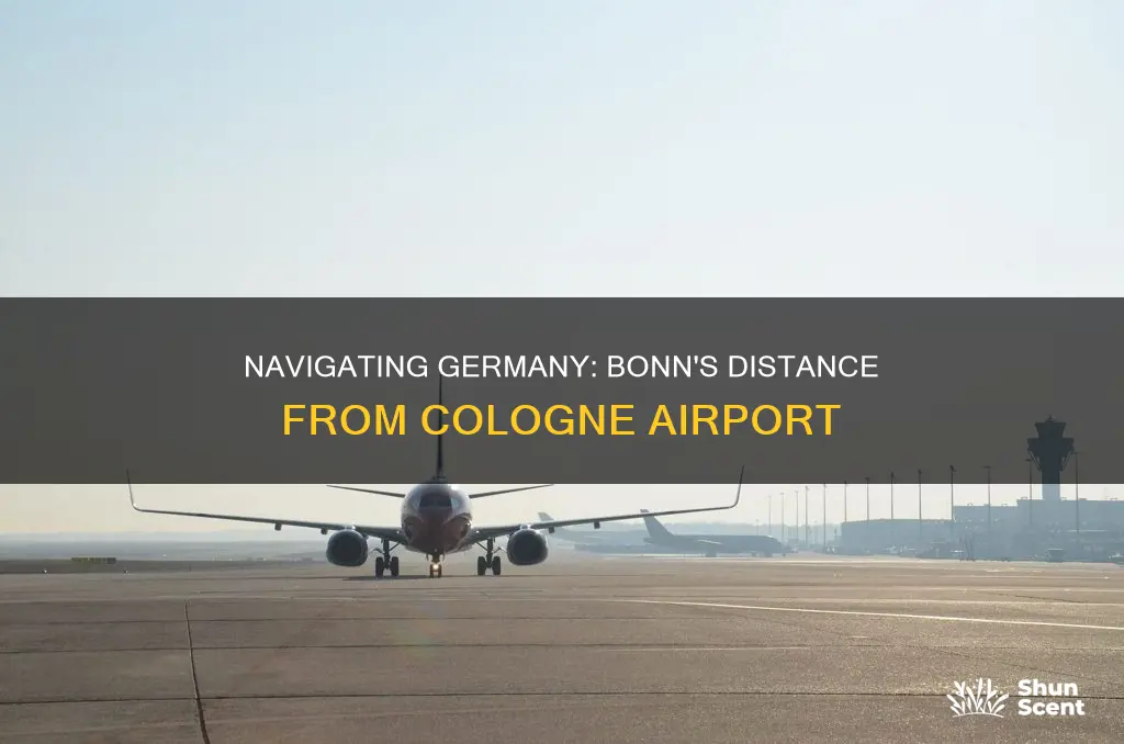 how far is bonn from cologne airport