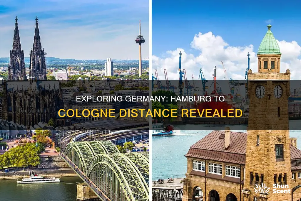 how far is cologne from hamburg