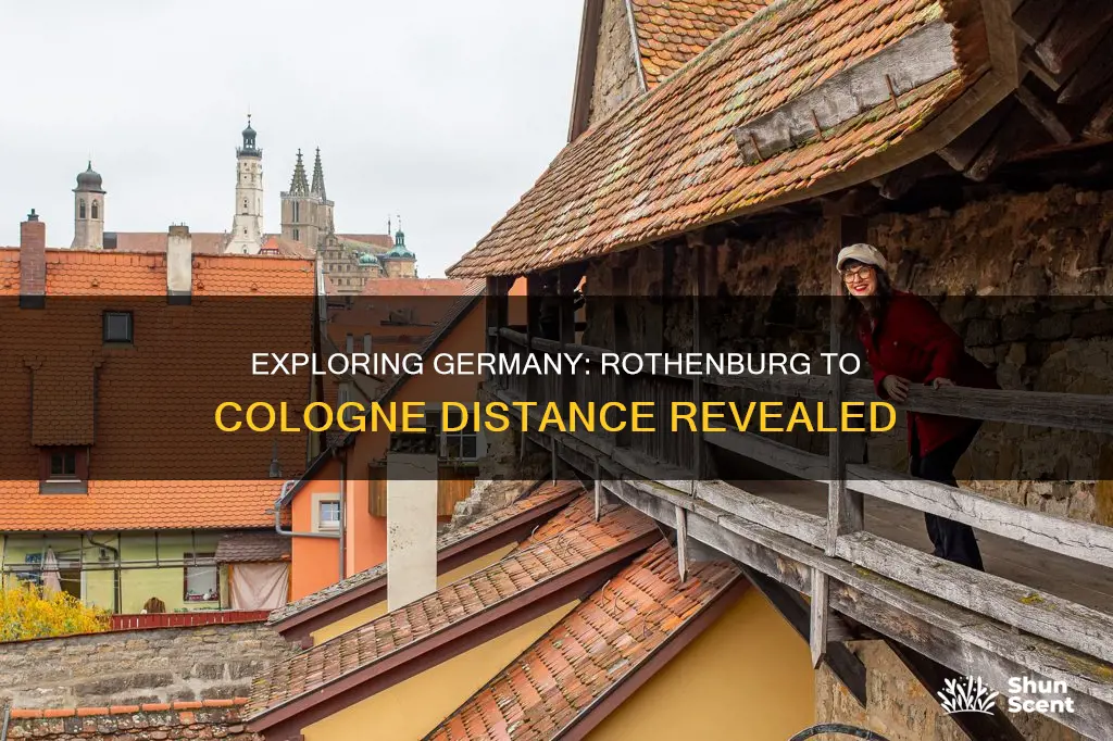 how far is it from rothenburg germany to cologne germany